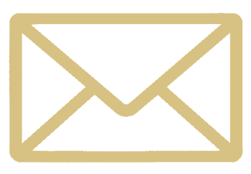 Contact us icon in gold