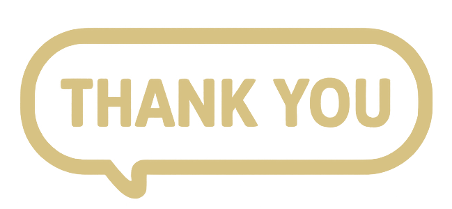 Faith-based thank you icon with text inside a speech bubble, symbolizing gratitude and appreciation for Christian giving.